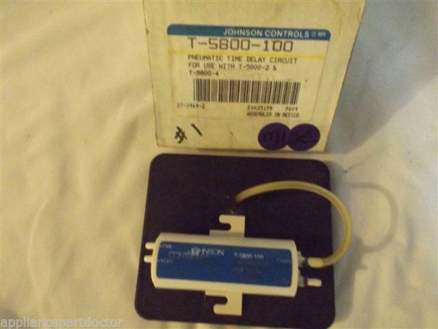 JOHNSON CONTROLS T-5800-100 PNEUMATIC TIME DELAY CIRCUIT NEW IN BOX JOHNSON CONTROLS T-5800-100 PNEUMATIC TIME DELAY CIRCUIT NEW IN BOX